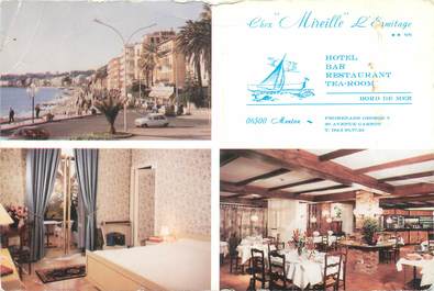 / CPSM FRANCE 06 "Menton, restaurant de l'Ermitage"