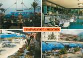 06 Alpe Maritime / CPSM FRANCE 06 "Menton, restaurant Papagayo"