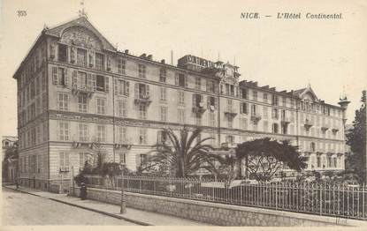 / CPA FRANCE 06 "Nice, l'hôtel Continental "