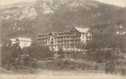 / CPA FRANCE 06 "Thorenc; hôtel des Alpes"