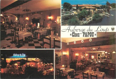 / CPSM FRANCE 06 "Villeneuve Loubet Plage, auberge du Loup"