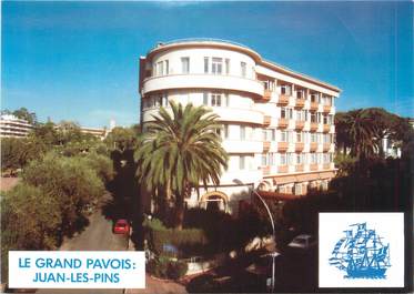 / CPSM FRANCE 06 "Juan Les Pins,hôtel le Grand Pavois"