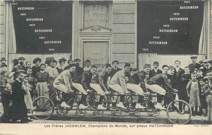 CPA  CYCLISME "Les Frères Jacowlew, champions du monde" / VÉLO 