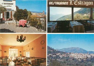 / CPSM FRANCE 06 "Le Broc, restaurant l'estragon, chez Gilbert"