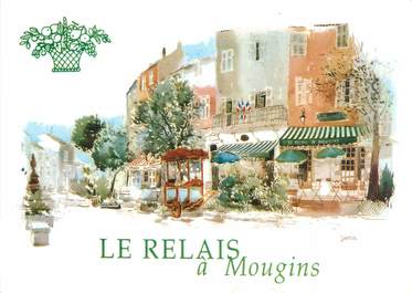 / CPSM FRANCE "Mougins, restaurant Le Relais"