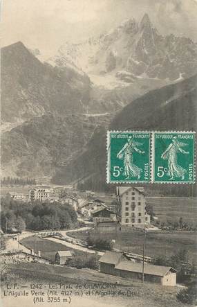 CPA FRANCE 74 "Les Pratz de Chamonix"