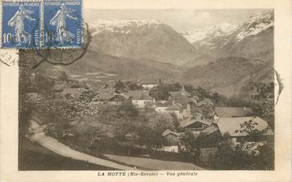 CPA FRANCE 74 "La Motte"