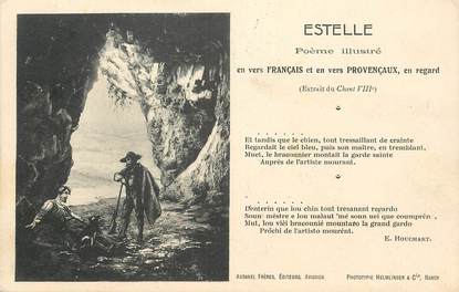 CPA FRANCE 13 "Estelle, poème illustré"