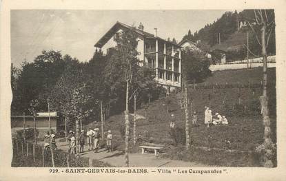 CPA FRANCE 74 "Saint Gervais les Bains, Villa Les Campanules"