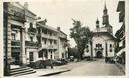 74 Haute Savoie CPSM FRANCE 74 "Saint Gervais les Bains, place de l'Eglise"