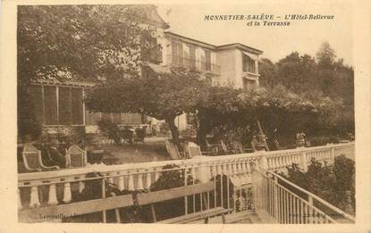 CPA FRANCE 74 "Monnetier, Hotel Bellevue"