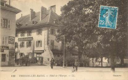 CPA FRANCE 74 "Thonon les Bains, Hotel de l'Europe"