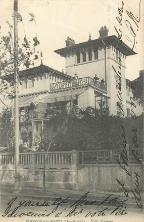 CPA FRANCE 74 "Thonon les Bains, villa Yvonne"