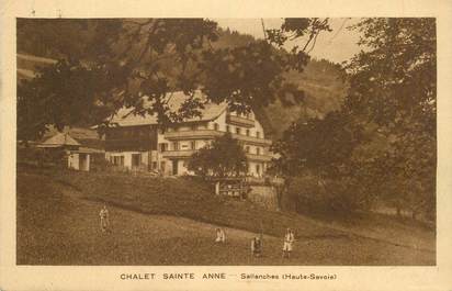 CPA FRANCE 74 "Sallanches, Chalet Sainte Anne"