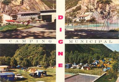 CPSM FRANCE 04 "Digne, le camping municipal"