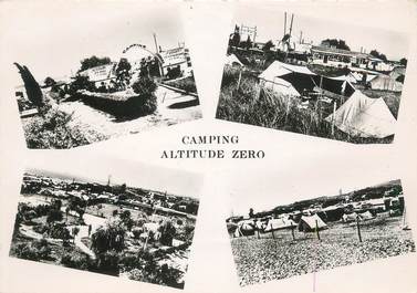 CPSM FRANCE 06 "Villeneuve Loubet, camping altitude zéro"