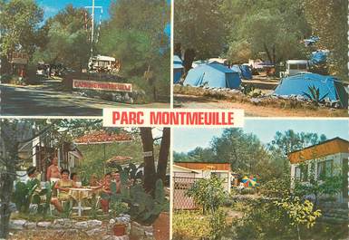CPSM FRANCE 06 "La Colle sur Loup, hôtellerie de plein Air du parc Montmeuille" / CAMPING
