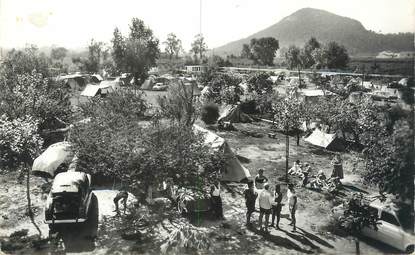 CPSM FRANCE 06 "Mandelieu La Napoule, Camping de l'Etrier"