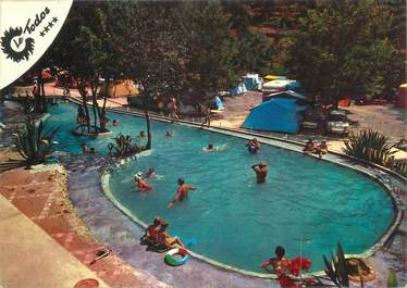 CPSM FRANCE 06 "Cagnes sur Mer, le Todos, la piscine" / CAMPING