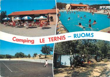 CPSM FRANCE 07 "Ruoms, camping Le Ternis"