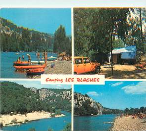 CPSM FRANCE 07 "Casteljau, camping Les Blaches"