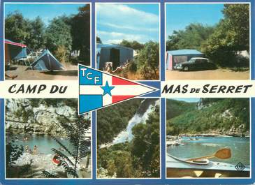 CPSM FRANCE 07 "Labastide de Virac" / CAMPING