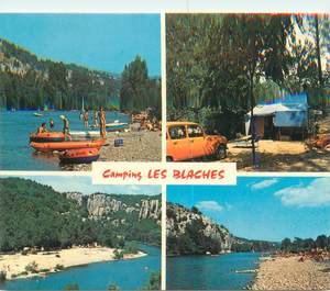 CPSM FRANCE 07 "Casteljau, camping Les Blaches "
