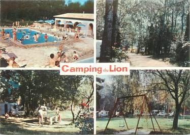 CPSM FRANCE 07 "Bourg Saint Andeol, camping du Lion "