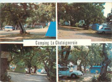 CPSM FRANCE 07 "Privas, camping la Chataigneraie"