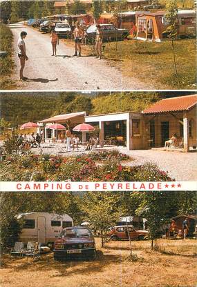 CPSM FRANCE 12 "Rivière sur Tarn, Camping de Peyrelade"