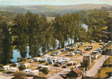 CPSM FRANCE 14 "Thury Harcourt, camping au bord de l'Orne"