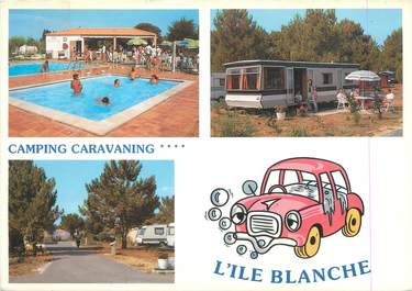 CPSM FRANCE 17 "Ile de Ré, la Flotte en Ré, camping l'Ile Blanche"