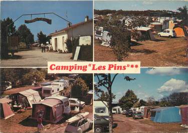 CPSM FRANCE 17 "Saint Palais sur Mer, camping Les Pins"