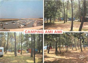 CPSM FRANCE 17 "Les Mathes, camping ami ami"