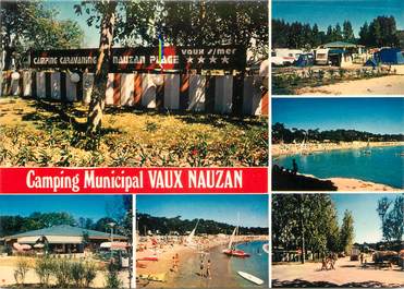 CPSM FRANCE 17 "Vaux sur Mer, le camping municipal"