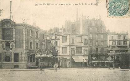 CPA FRANCE 75018 "Paris, la place Pigalle"