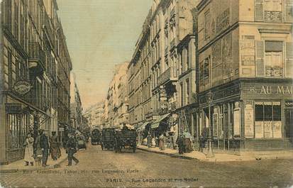 CPA FRANCE 75017 "Paris, rue Legendre et rue Nollet"