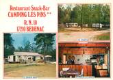 17 Charente Maritime CPSM FRANCE 17 "Bedenac, camping Les Pins"