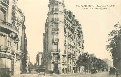 CPA FRANCE 75016 "Paris, L'avenue Malakoff"