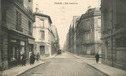 CPA FRANCE 75016 "Paris, rue Lauriston"