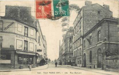 CPA FRANCE 75015 "Paris, rue Dupleix"