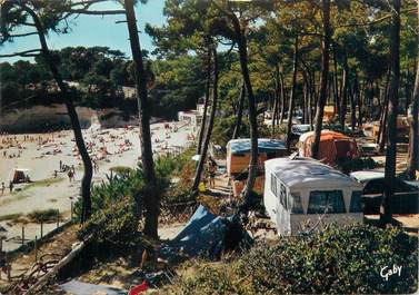 CPSM FRANCE 17 "Meschers, camping et plage de Suzac"