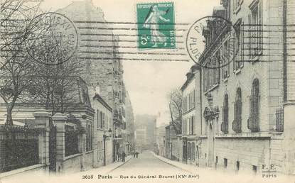 CPA FRANCE 75015 "Paris, Rue du Général Beuret"