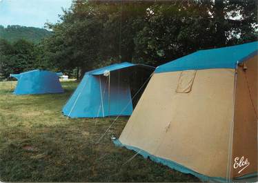 CPSM FRANCE 19 "Bort les Orgues, le camping"