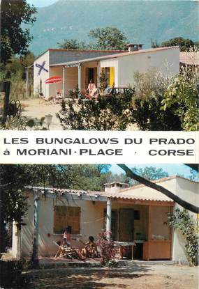 CPSM FRANCE 20 "Corse, Moriani plage, les bungalows du Prado" / CAMPING