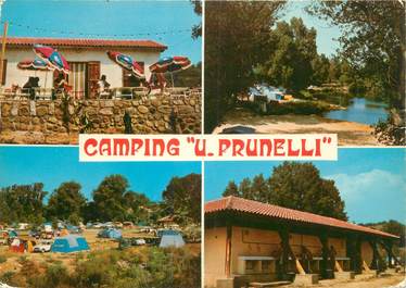 CPSM FRANCE 20 "Corse, Pont de Pisciastello, camping U. Prunelli"