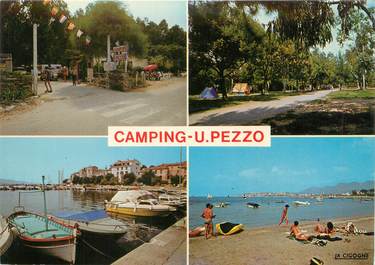 CPSM FRANCE 20 "Corse, Saint Florent, camping U Pezzo"