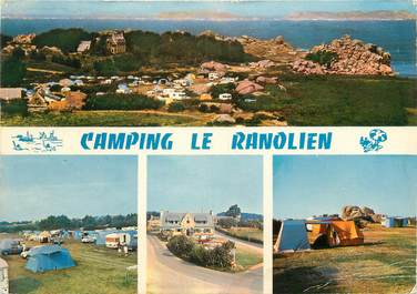 CPSM FRANCE 22 "Ploumanac'h en Perros Guirec, camping Le Ranolien"