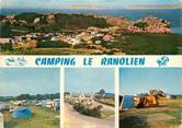 22 Cote D'armor CPSM FRANCE 22 "Ploumanac'h en Perros Guirec, camping Le Ranolien"