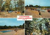 24 Dordogne CPSM FRANCE 24 "Pont Saint Mamet, camping Lestaubière"